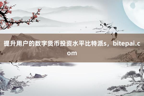 提升用户的数字货币投资水平比特派s，bitepai.com