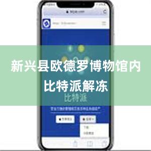 新兴县欧德罗博物馆内比特派解冻