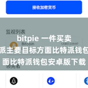bitpie 一件买卖比特派比特派主要目标方面比特派钱包安卓版下载