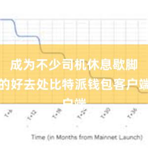 成为不少司机休息歇脚的好去处比特派钱包客户端